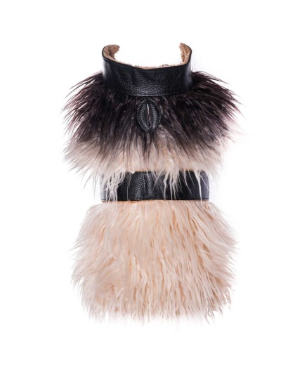 Wildest One - Mink Faux-Fur Vest - XS