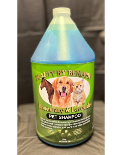 Blue - Rosemary and Lavender Pet Shampoo - 128 oz