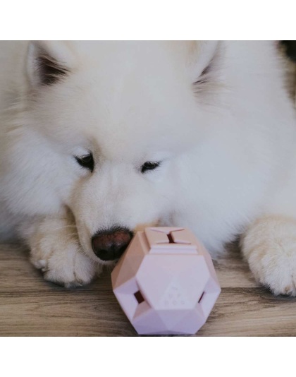 Light Grey - The Odin - Modern Treat Dispensing Dog Puzzle