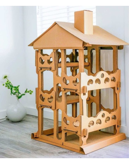 Feline Chateau Cat House