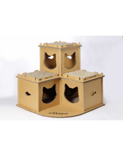 1 - Feline Penthouse Cat House