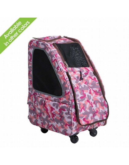 Pink Camo - 5-in-1 Pet Carrier