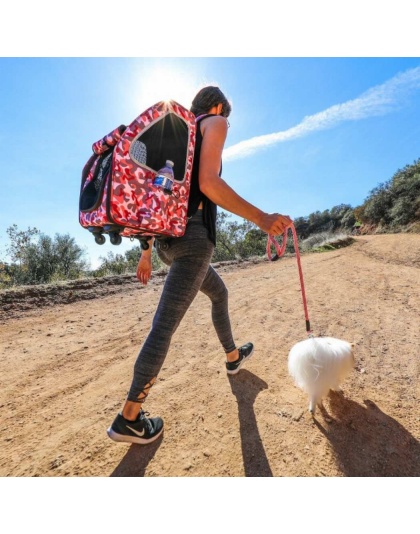 Pink Camo - 5-in-1 Pet Carrier