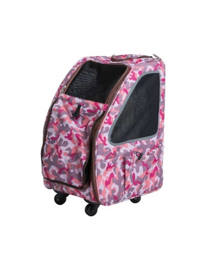 Pink Camo - 5-in-1 Pet Carrier