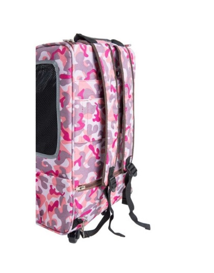 Pink Camo - 5-in-1 Pet Carrier