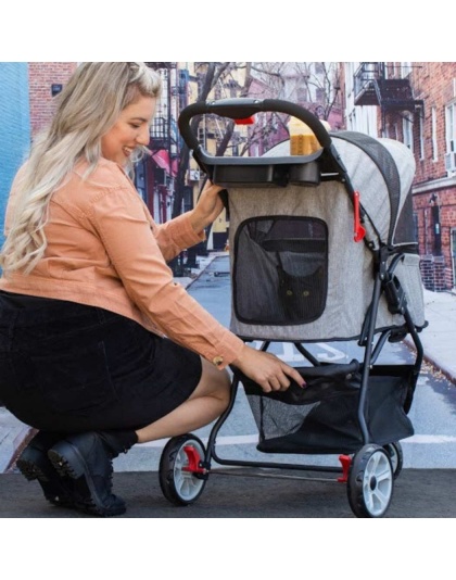 State Grey - Glacier Pet Stroller