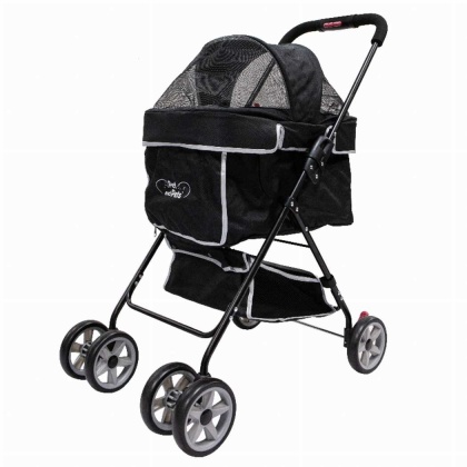 Black - Pet and Pets Swift Pet Stroller