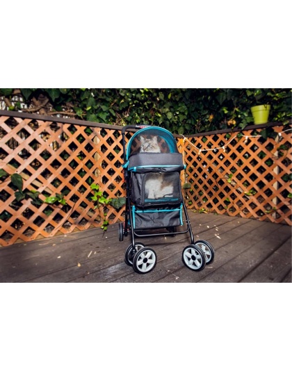 Turquoise - Pet and Pets Swift Pet Stroller