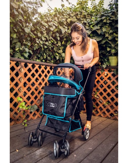 Turquoise - Pet and Pets Swift Pet Stroller