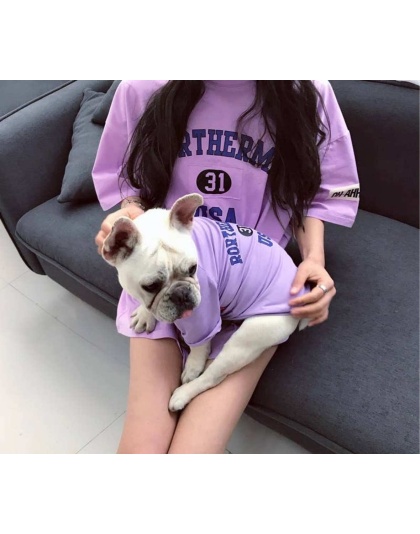 Purple - USA - Matching Pet and Owner Clothing Set -   Med