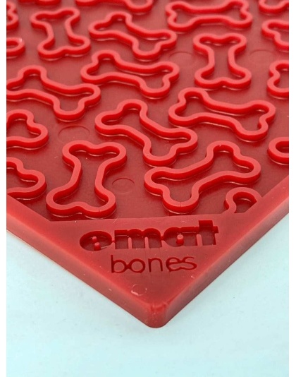 Purple - Bones Design eMat Enrichment Lick Mat