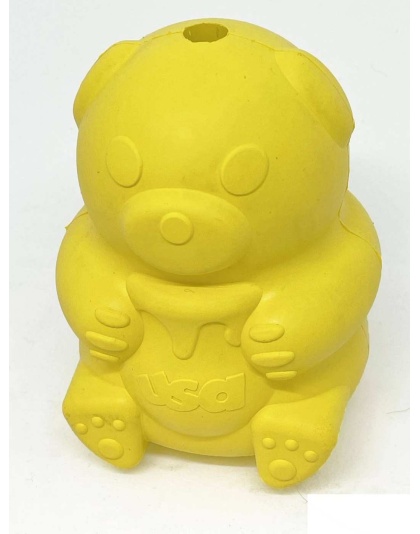 Yellow - Honey Bear Treat Dispenser - Large