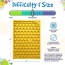 Yellow - Honeycomb Design Emat Enrichment Lick Mat - Large