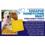 Yellow - Honeycomb Design Emat Enrichment Lick Mat - Large