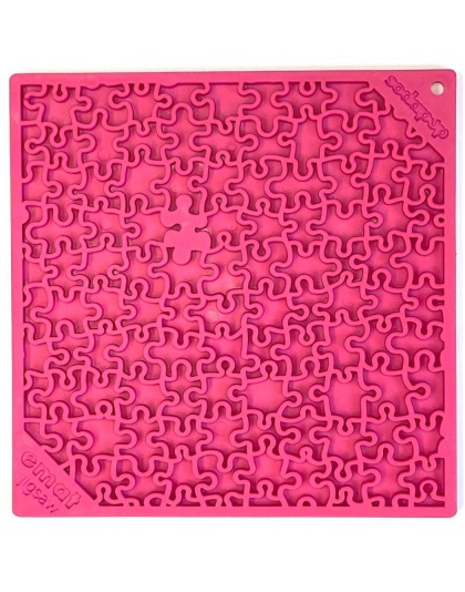 Pink - Jigsaw Design eMat Enrichment Lick Mat