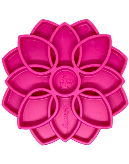 Pink  - Mandala Design eTray Enrichment Tray for Dogs