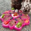 Green - Mandala Design eTray Enrichment Tray for Dogs