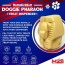 Gold - MKB Doggie Pharaoh Durable Chew Toy & Treat Dispenser - Large