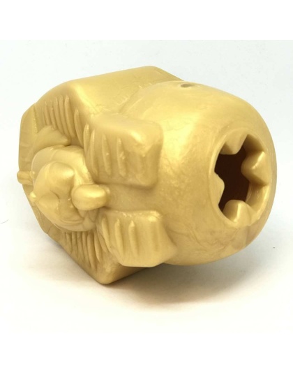 Gold - MKB Doggie Pharaoh Durable Chew Toy & Treat Dispenser - Large