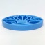 Blue - Nylon eCoin Durable Enrichment Snacking Coin