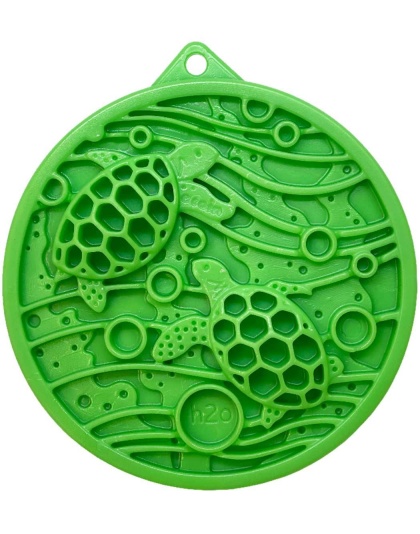 Green - Nylon eCoin Durable Enrichment Snacking Coin