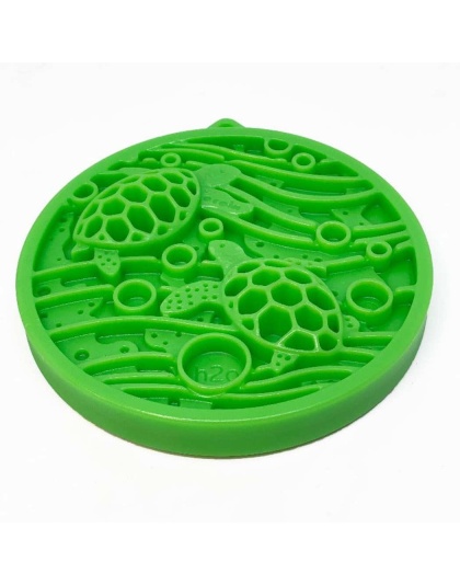 Green - Nylon eCoin Durable Enrichment Snacking Coin