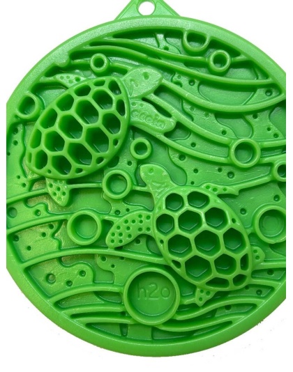 Green - Nylon eCoin Durable Enrichment Snacking Coin