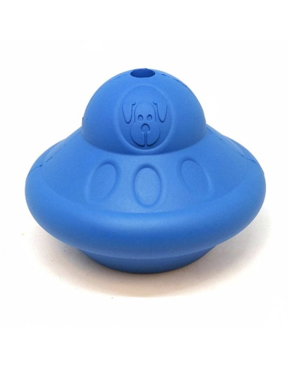 SN Flying Saucer Durable Rubber Chew Toy & Treat Dispenser - Large