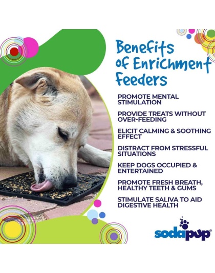 Black - Zombie Design Emat Enrichment Lick Mat