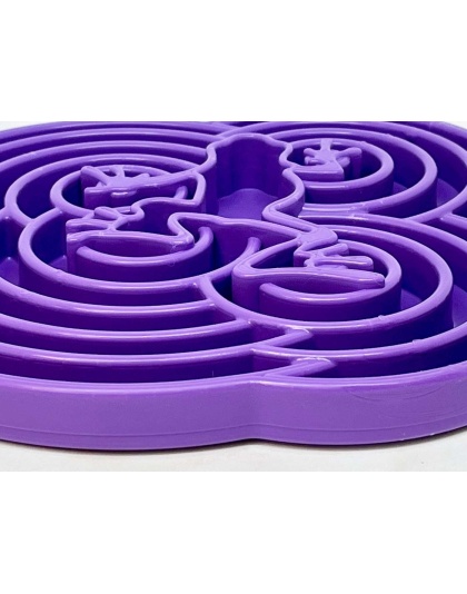 Purple  - Water Frog Design eTray Enrichment Tray for Dogs