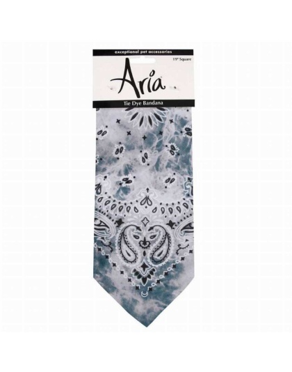 Grey - AR Tie-dye Bandana Grey