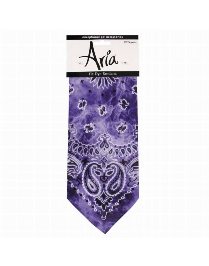 Purple - AR Tie-dye Bandana Purple