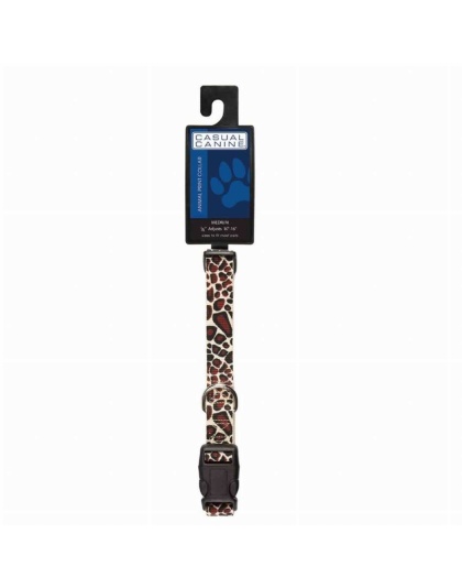 Giraffe - CC Animal Print Collar 10-16In Giraffe - 10-16in