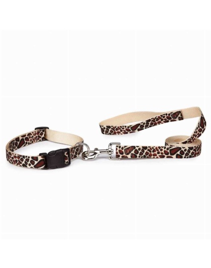 Giraffe - CC Animal Print Lead 6Ftx1In Giraffe - 6ft x 1in