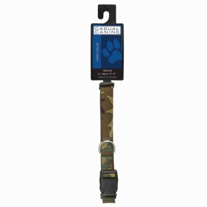 Green - CC Camo Collar 10-16In Grn