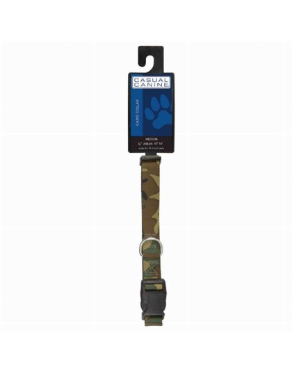 Green - CC Camo Collar 10-16In Grn