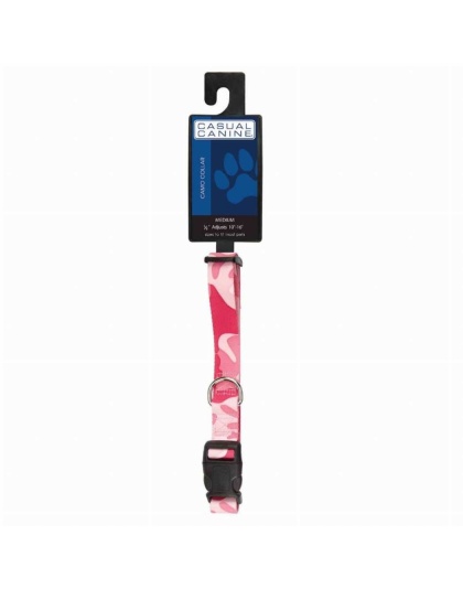 Pink - CC Camo Collar 10-16In Pnk