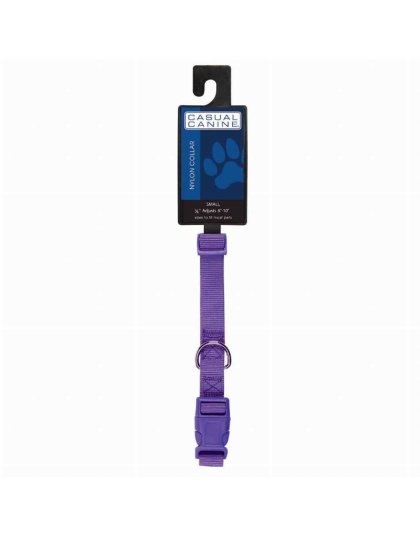 Purple - CC Dog Collar 10-16In Pur - 10-16in