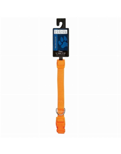 Orange - CC Dog Collar 18-26In Org - Medium