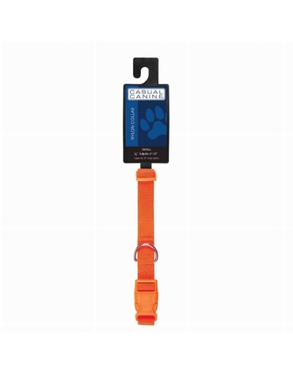 Orange - CC Dog Collar 6-10In Org - 6-10in