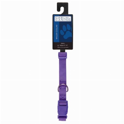 Purple - CC Dog Collar 6-10In Pur - 6-10in