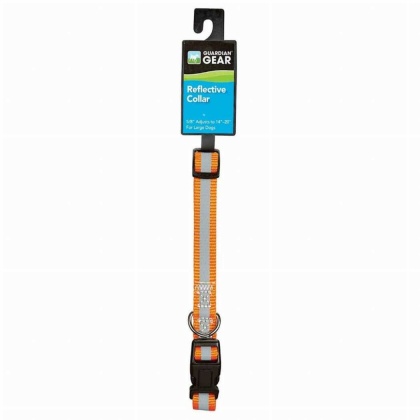 Orange - GG Reflective Collar 14-20In Org - 14-20in