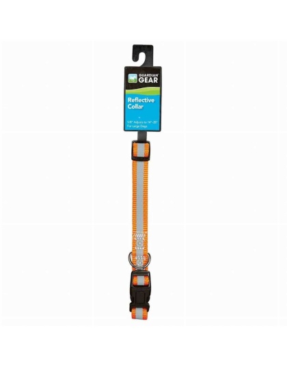 Orange - GG Reflective Collar 14-20In Org - 14-20in