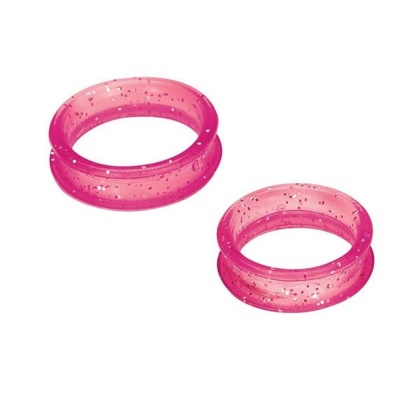 Pink - HR Rubber Finger Ring Pnk