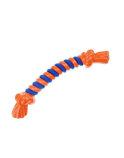 Orange - IF TPR/Rope Bone Lrg Org - Large