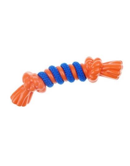 Orange - IF TPR/Rope Bone Sm Org - Small