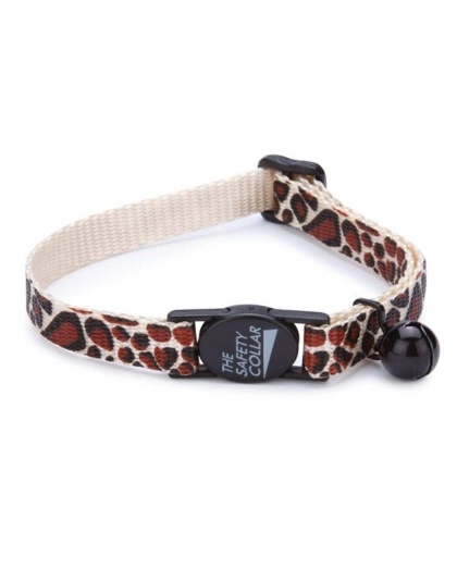 Giraffe - MT AnimalPrint Cat Collar 8-12In Grffe - 8-12in