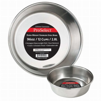 PS Dura Weight SS Dish 1Qt - 1Qt