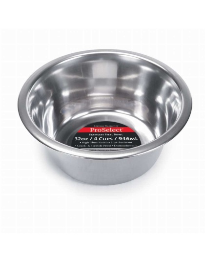 PS Heavy SS Dish Mirror Finish 32oz - 32oz