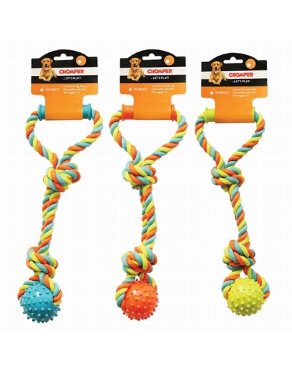 CHP Rope Tugger w/ Spike Ball & Handle